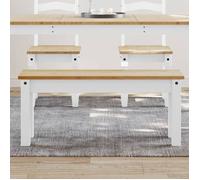 Banc à manger PANAMA 105x30x45 cm bois massif de pin banc vidaXL