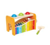 Boite Xylophone à marteler et à tapoter Hape Jaune G