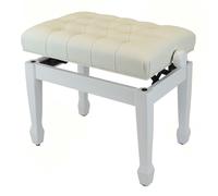 Banc À Queue Piano Blanc, Très Robuste