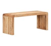 vidaXL Banc Acacia 110x38x46 cm Bois massif Intérieur Montage facile
