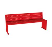 Banc acier KUB RAL3020 - PROCITY - 306604.3020