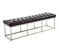 Banc Amun E similicuir , Marron/150 cm Marron G