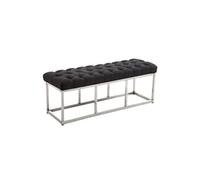 Banc Amun E tissu , Gris foncé/120 cm