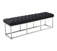 Banc Amun E tissu , Noir /150 cm Noir G