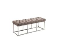 Banc Amun E tissu , Taupe/120 cm