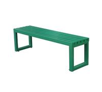 Banc arrière en fer forgé avec trous de fixation pour cour, porche, balcon et parc, meubles de terrasse élégants noirs de 99,1 cm