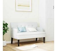 Banc avec Dossier Canapé Banquette Salle de Séjour Marron Similicuir vidaXL