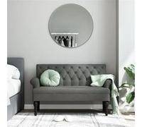 Vidaxl Banc Avec Dossier Gris Foncé 120x62x75,5 Cm Tissu Gris