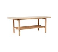 Banc Andersen Furniture B3 en Chêne Laqué Blanc