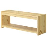 Banc, banc de cuisine, banc à chaussures, banc en bois de pin massif 90.71-40
