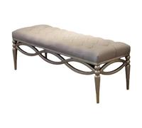 Banc Banc d'entrée Moderne, Banc d'extrémité de lit, bancs de Chambre à Coucher rembourrés en Velours for Pied de lit, Banc capitonné, Repose-Pieds, Tabouret Tabouret de Chambre