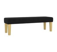 Banc banquette 100 x 30 x 30 cm tissu noir 02_0010609