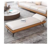 Banc Banquette Banc en cuir avec banc d'entrée rembourré doux avec pieds en métal, banc d'assise confortable, repose-pieds, for salon, entrée, salle à manger Banc Rembourrée(Orange,120*50*42cm)