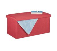 Banc Banquette décorative Coffre à sièges 84 L 100 kg Banc de rangement 2 places