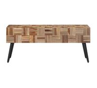 Banc/Banquette - UU - 110x35x45 cm - teck massif récupéré LL251523