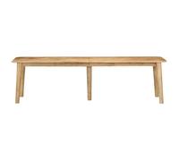 Banc/Banquette - UU - 160x40x45 cm - bois massif de manguier LL214965