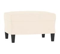 Banc/Banquette - UU - Crème 70x35x41 cm - Velours LL163233