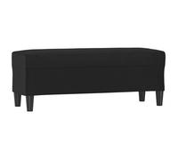 Banc/Banquette - UU - noir - 100x35x41 cm - Similicuir LL163778
