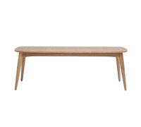 Banc scandinave bois clair L130 cm NORDECO