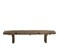 Banc bois marron h.42.1cm