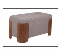 Banc café et bois l80 cm aubépi