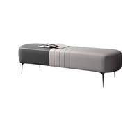 Banc Canapé de Luxe léger, Tabouret de Maison, vestiaire, vêtements, Magasin de Chaussures, Repos, Banc de Changement de Chaussures, Banc de Chevet en Cuir Tabouret de Chambre