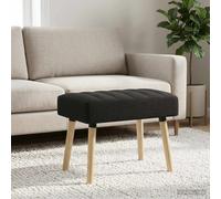 vidaXL Banc capitonné Canal en tissu – Siège moderne d'intérieur pour salon et chambre