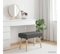 Banc capitonné canal Tissu Sièges modernes d'intérieur salon chambre vidaXL vida