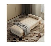 Banc capitonné en cuir synthétique - Tabouret élégant et repose-pieds à changement de chaussures pour plus de confort dans l'entrée ou le salon