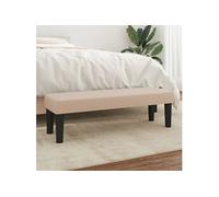 Banc Cappuccino 100x30x30 cm Similicuir346665