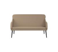 Vidaxl Banc Cappuccino 110x76x80 Cm Similicuir
