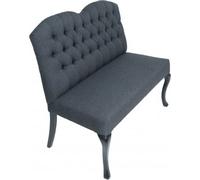 Banc Chesterfield textile Assise Bancs Restaurant Tissu Magasin Canapé Cuir Nouveau