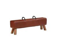 Banc cheval d arçon vintage Cuir véritable de chèvre