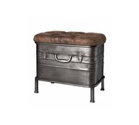 Banc & Coffre de Rangement "Cervin" 51cm Anthracite