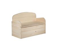 Astigarraga – Banc coffre de rangement 78 litres en pin brut