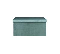 Banc & Coffre de Rangement ""Giulia"" 77cm Bleu