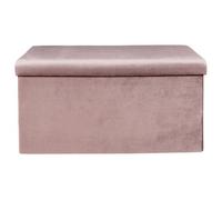 Banc & Coffre de Rangement ""Giulia"" 77cm Rose