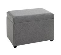 Banc Coffre de Rangement "Timmy" 58cm Anthracite