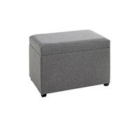 Banc Coffre de Rangement "Timmy" 58cm Anthracite