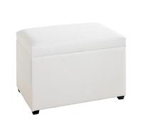 Banc Coffre de Rangement "Timmy" 58cm Blanc