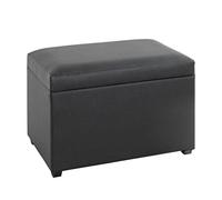 Banc Coffre de Rangement "Timmy" 58cm Noir