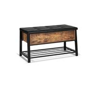IDMarket - Banc Coffre d'entrée Nino Design Industriel