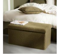 Banc coffre pliable Bouclette ""Teddy Matcha"" La Factory - Teddy Matcha Kaki