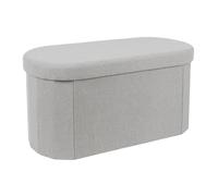 Banc Coffre Pliable "Pills" 76cm Gris