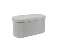 Banc Coffre Pliable "Pills" 76cm Gris
