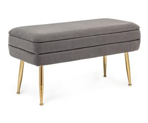 Banc Cont. Pavlina Gris foncé