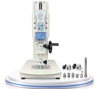 Banc d’Essai de Traction Vertical avec Dynamomètre, CE Standard-200N | avec Sortie de Données, Course de 270 mm pour les Essais de Traction, Compression et les Mesures de Force en Laboratoire