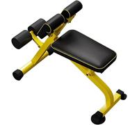 Banc D’hyperextension Pliable Chaise Romaine Banc Assis pour Abdominaux Banc D’Extension du Dos Équipement D’Exercice pour La Salle De Sport à Domicile, A