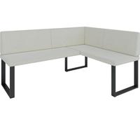 Banc d'angle AKIKO METAL Corner Bench 168x128 droite - Ensemble de banc d'angle pour votre salle à manger, cuisine moderne, coin salon, coin repas. Parfait pour la cuisine, le bureau et la réception.