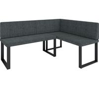 Banc d'angle AKIKO METAL Corner Bench 196x142 droite - Ensemble de banc d'angle pour votre salle à manger, cuisine moderne, coin salon, coin repas. Parfait pour la cuisine, le bureau et la réception.